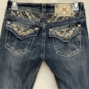 Miss Me Jeans Signature Cuffed Skinny Size 26